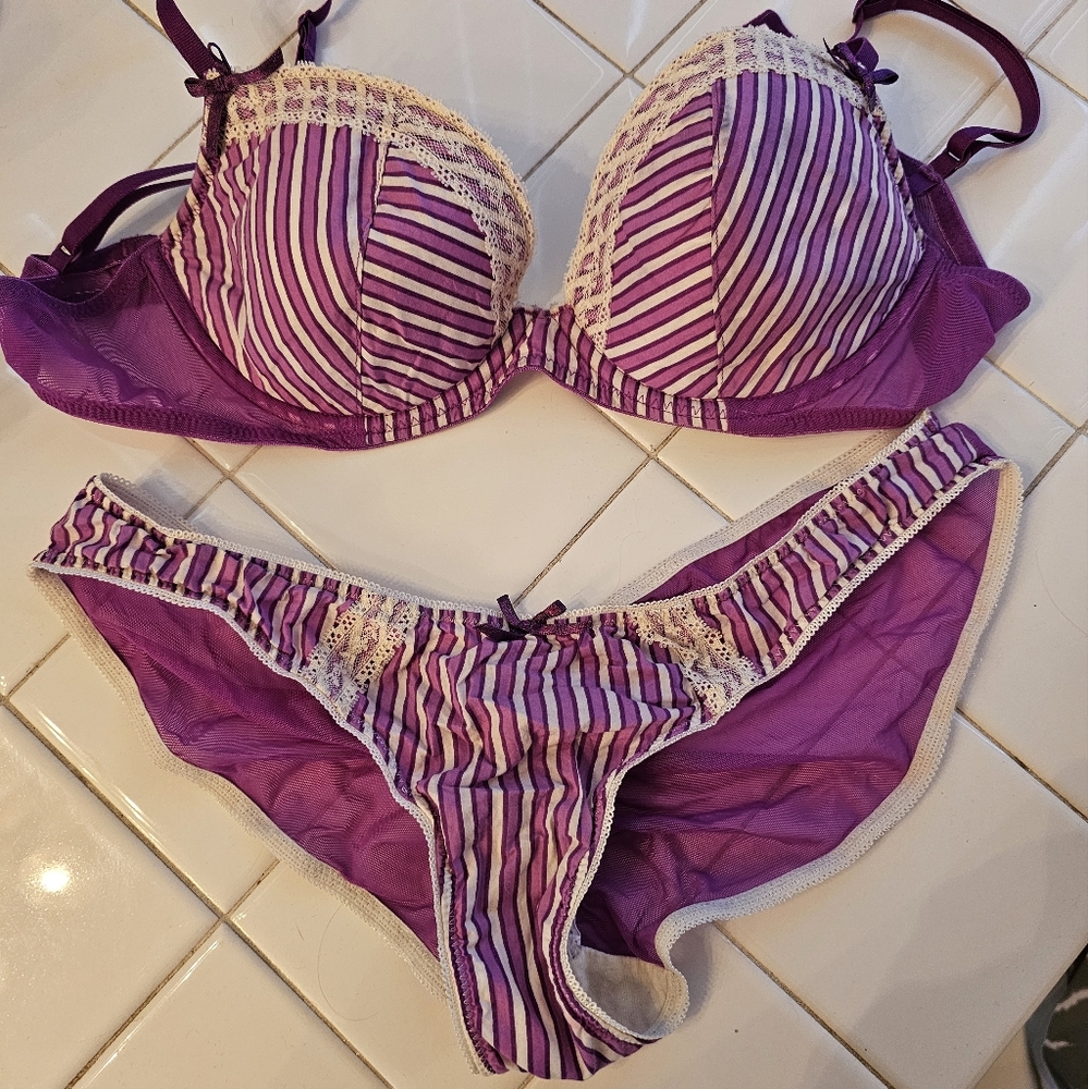 Matching bra and panty